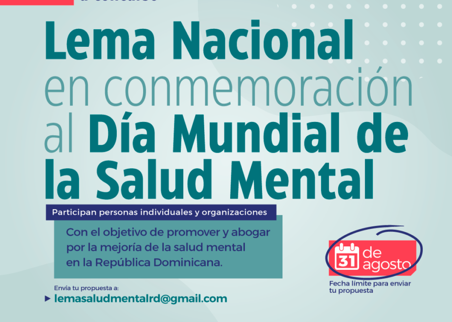 Lanzamiento de concurso para elegir Lema Nacional de Salud Mental 2023